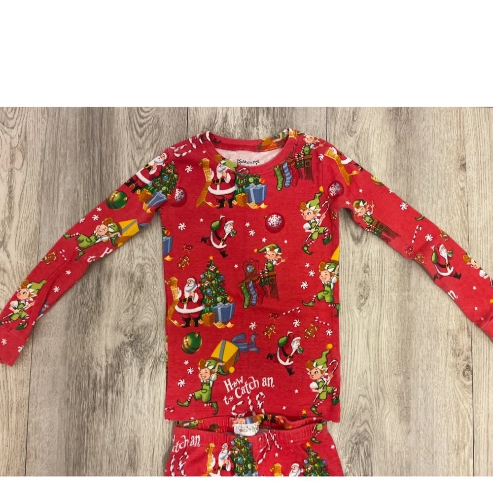 Books To Bed Size 7 How To Catch An Elf PJs